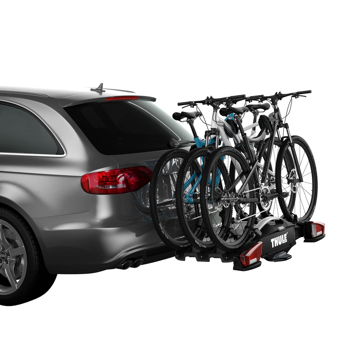 Thule VeloCompact 926002 Fahrradträger, 3 Fahrräder, 13-polig, schwarz