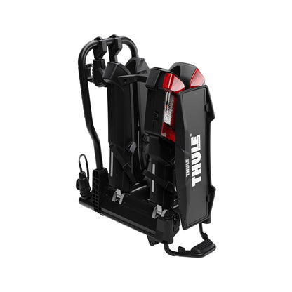 Thule EasyFold 3 Fahrradträger, Anhängerkupplung, 2–3 Fahrräder, schwarz