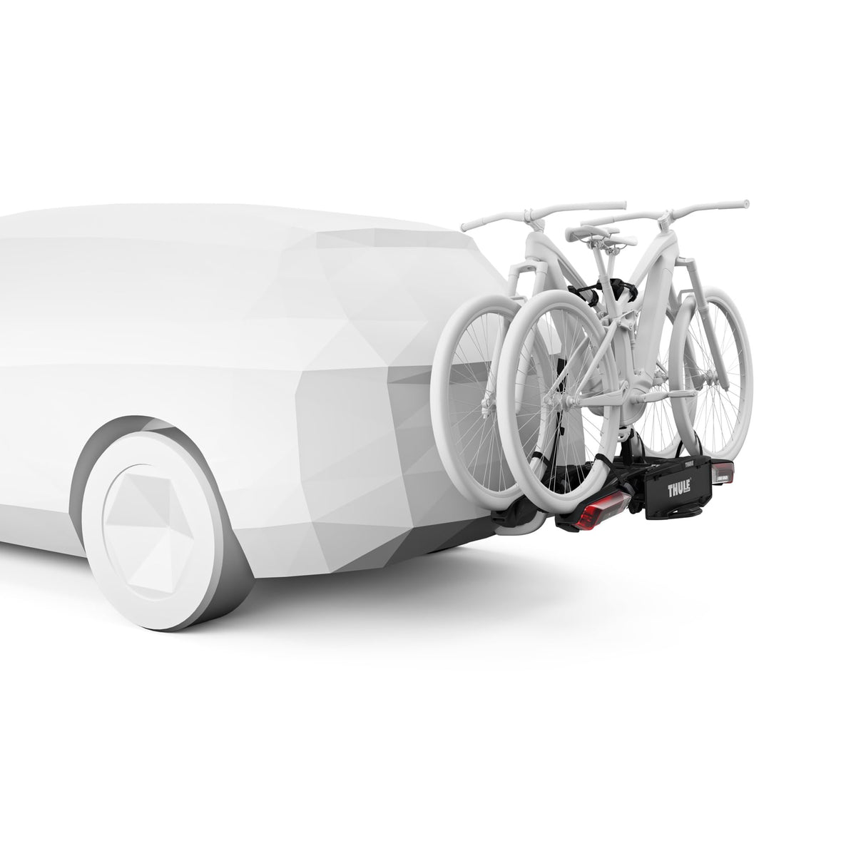 Thule Epos Fahrradträger, Anhängerkupplung, 2 Fahrräder, schwarz