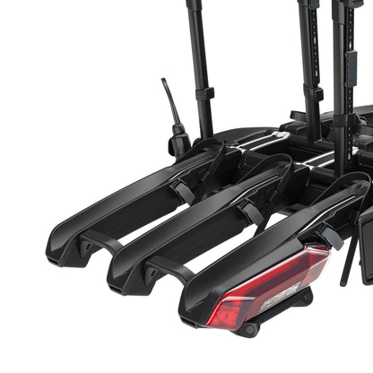 Thule Epos ParkSecure Fahrradträger, Anhängerkupplung, 3 Fahrräder, klappbar, Parksensoren, schwarz