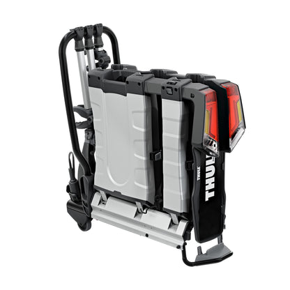 Thule EasyFold XT 934100 Fahrradträger, 3 Fahrräder, 13-polig, schwarz