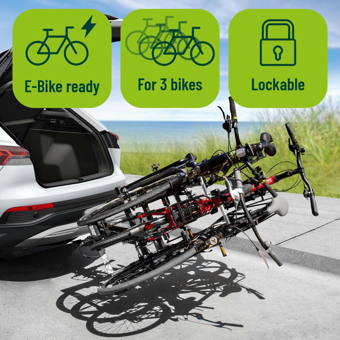 EUFAB 11522 Fahrradträger für Anhängerkupplung